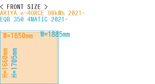 #ARIYA e-4ORCE 90kWh 2021- + EQB 350 4MATIC 2021-